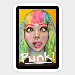 Punk Rules Sticker